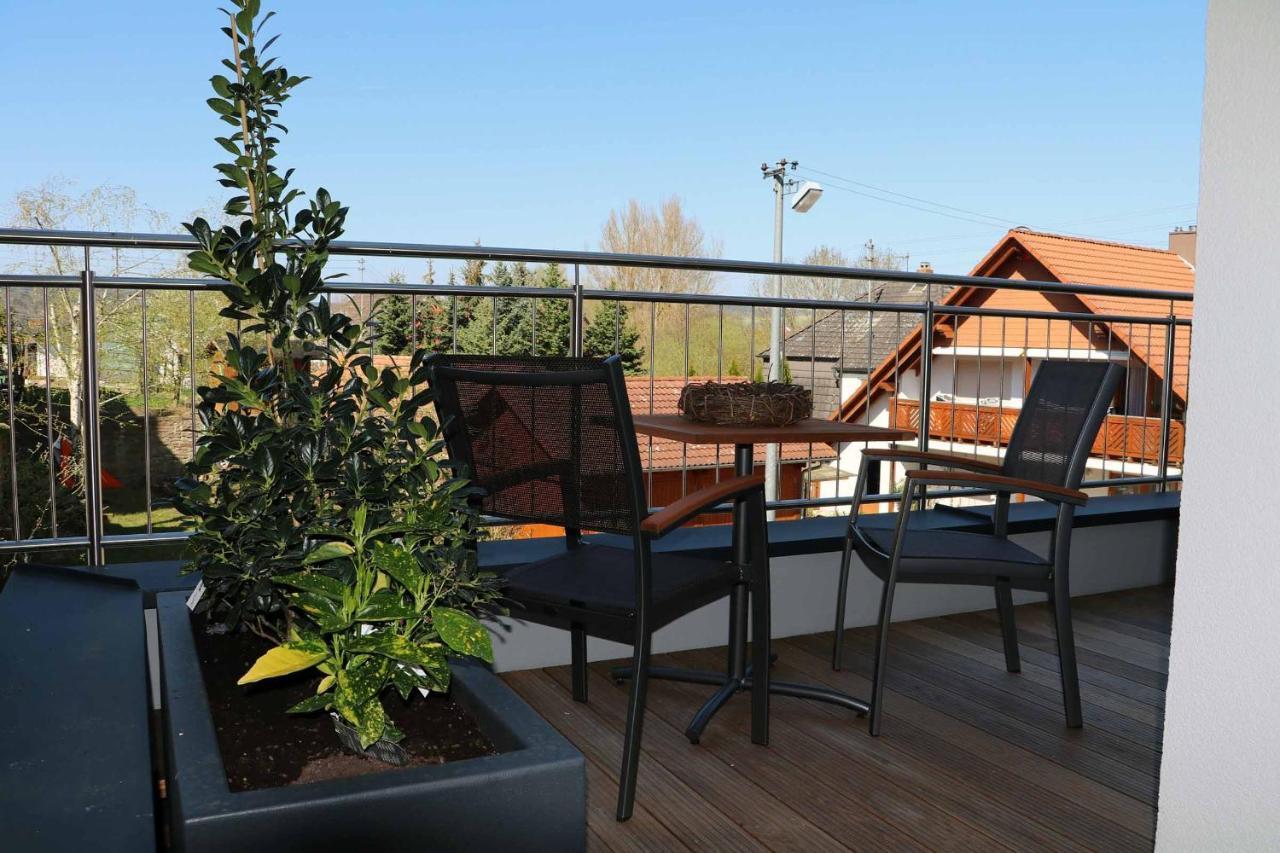 Апартаменты Penthouse Tauberblick Таубербишофсхайм Экстерьер фото
