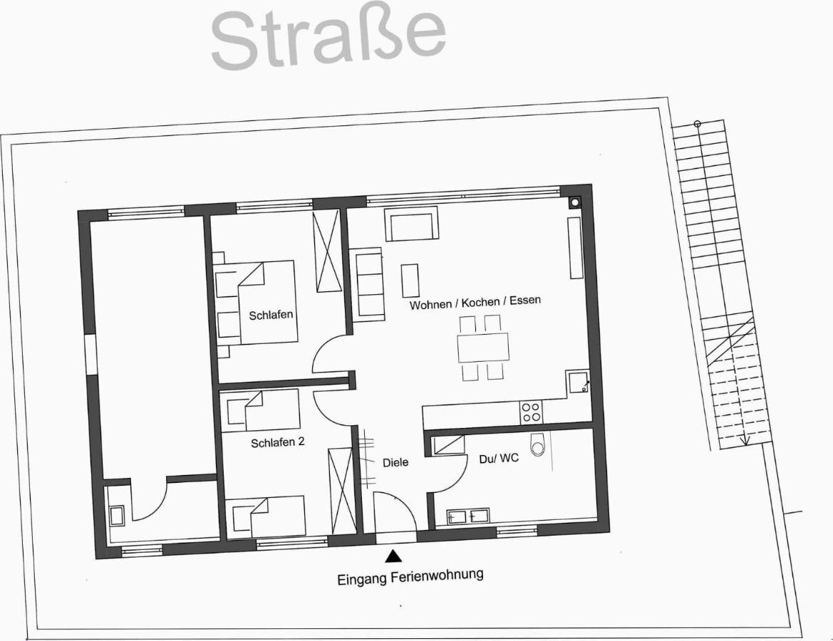 Апартаменты Penthouse Tauberblick Таубербишофсхайм Экстерьер фото