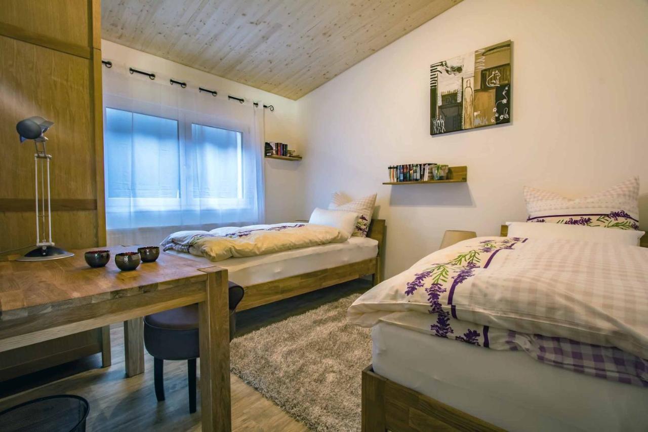 Апартаменты Penthouse Tauberblick Таубербишофсхайм Экстерьер фото